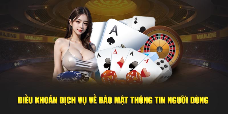 Điều khoản dịch vụ về bảo mật thông tin người dùng 